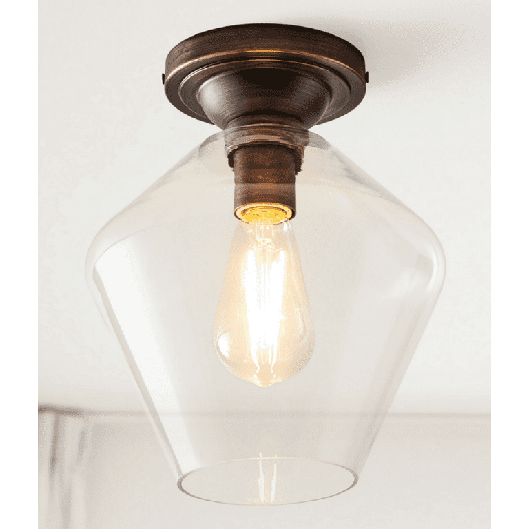 Remove The Globe From A Flush Mount Ceiling Light Shelly Lighting