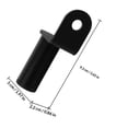 thumbnail image 2 of UPGRATOR 2Ud Soporte Negro Para Teléfono Con Extensión De Espejo Retrovisor Para Motocicleta Resistente Y Universal, 2 of 8