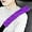 purple, variant on 2-Pack Universal Car Seat Belt Pads Cover for A More Comfortable Driving, Seat Belt Shoulder Strap Covers Harness Pad for Car Interior Accessories