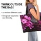 thumbnail image 2 of Easygdp Pink Blossoms Butterfly Bolsas Tote para Mujer, Bolsos de Hombro para Viaje, Bolsos de Mano de Gran Capacidad para Compras y Trabajo, 2 of 8