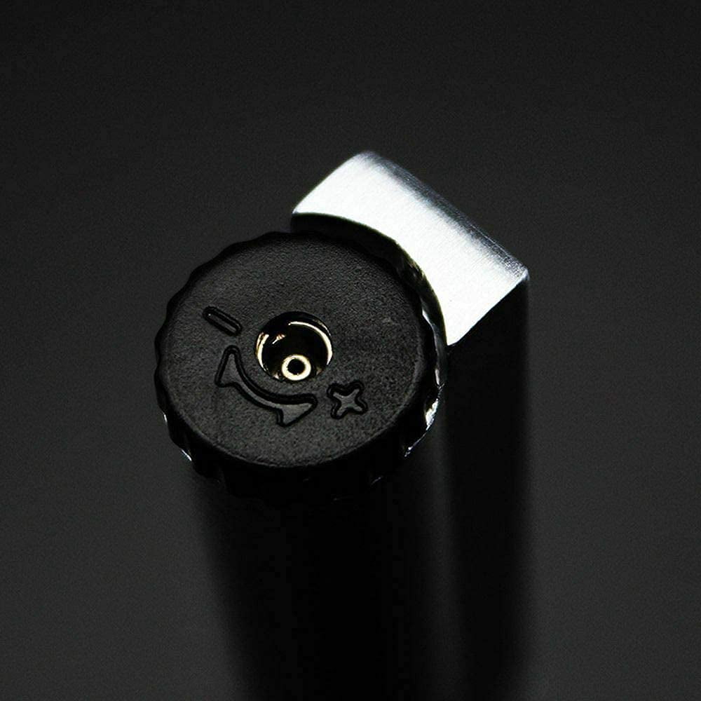 2 Pcs Slim Metal Portable Jet Torch Flame 1300'C Lighter Adjustable & Lockable Fire with Strip Cigar Cigarette Lighter - Silver