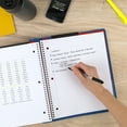 thumbnail image 6 of Five Star® Clip 'N Store Wire-Bound Notebook, 8-1/2" x 11", 1-Subject, College Ruled, 100 Sheets, Fire Red, 6 of 6