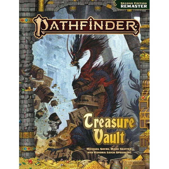 Pathfinder Second Edition Remaster Ruleb Pathfinder Treasure Vault (Remastered), (Paperback)