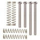 thumbnail image 1 of Tornillos de Montaje Duraderos de 42 30 con Resortes para Puente de Bajos Eléctricos - Plata, se describe Baoblaze Tornillos de montaje para puente de bajos, 1 of 8