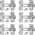 thumbnail image 1 of 6 pestillos de palanca para puertas correderas, de acero inoxidable, con barra de cierre de seguridad para puertas, ventanas y muebles., 1 of 5