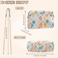 thumbnail image 4 of FORMRS Women Crossbody Purse with Chain Strap Vegan Leather Shoulder Handbag, Pink Abstract Pattern, 4 of 7
