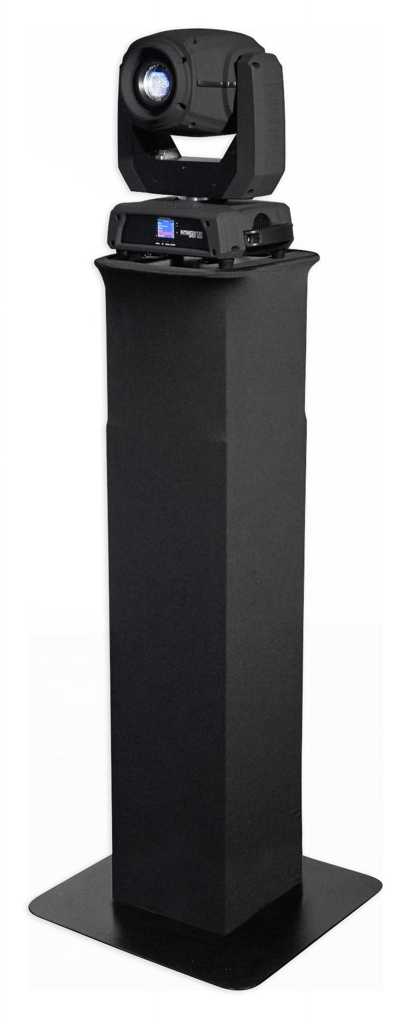 Rockville Rock Beam DC DJ Club Stage Pro Moving Head Light+Black Totem Stand
