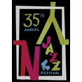 thumbnail image 2 of Men's Soul NY Jazz Festival Poster  Graphic Tee Black 3X Large, 2 of 5