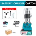 thumbnail image 2 of Brushless Cordless Wood Trimmer-Multi-Function Lithium-Ion Woodworking Router for Edging,Grooving&Carving,Compact Electric Hand Tool for Home Furniture Making, 2 of 5
