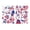 Multicolor#03, variant on Linnome 4th of July Window Clings Decorations Patriotic National Banner Stickers for Glass Windows Independence Day Memorial DayRed White Blue Decor
