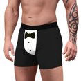 thumbnail image 2 of LSLJS Christmas Digital Printing Breathable Close Fitting Men's Underpants Comfortable Boxers, Boxers for Men, 2 of 6