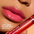 thumbnail image 6 of LAMEL All-in-One Lip Tinted Plumping Oil - Moisturising Tinted Lip Gloss - Peachy 401 - 0.1 fl.oz, 6 of 7