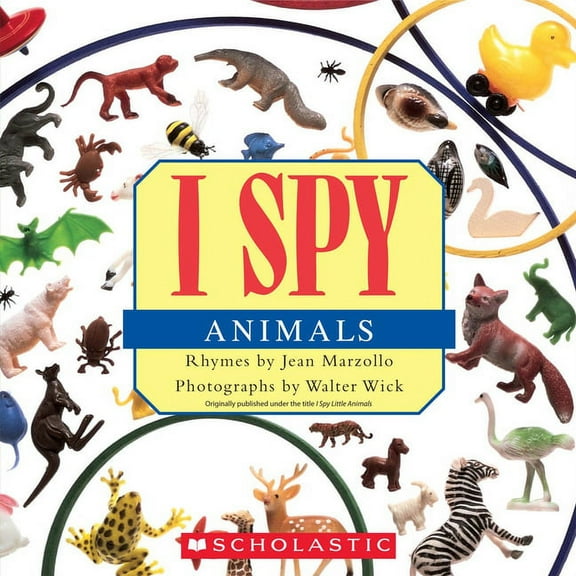 I Spy Animals Book (Hardcover)