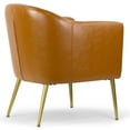 thumbnail image 5 of Ayame Gray Boucle Accent Chair with Black Iron Legs, 5 of 6