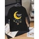 thumbnail image 1 of Boys' Ramadan Kareem Moon & Lantern Graphic T-Shirt - Casual, Loose Fit, Short Sleeve, Festive Design, Cotton, Perfect for Summer, Gift for Eld, Gift for Ramadan, 1 of 6