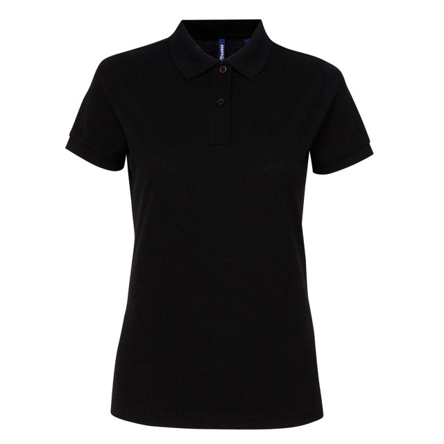 Asquith & Fox Womens Short Sleeve Performance Blend Polo Shirt