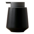 thumbnail image 1 of Ceramic Lotion Dispenser, Hand Soap Dispenser, Refillable- Shampoo Dispenser, Bathroom Kitchen-Black-400ml, 1 of 6