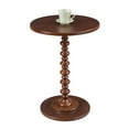 thumbnail image 2 of Convenience Concepts Palm Beach No Tools Spindle Table, Mahogany, 2 of 3