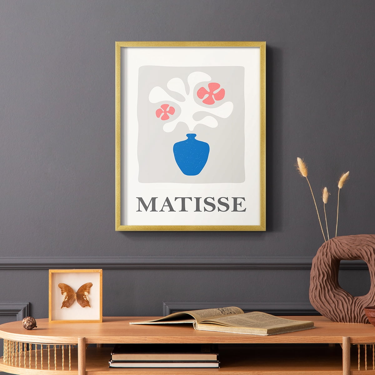 Matisse CCLXXIII in Solid Wood 22 x 28 Framed Print