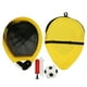 thumbnail image 2 of Puerta de fútbol de juguete, puerta de fútbol de tela con poste de hierro de 68 cm, juguete deportivo para exteriores resistente y duradero, 2 of 10