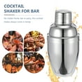 thumbnail image 3 of 1Pc Stainless Steel Cocktail Shaker Practical Drink Shaker Bartender Gift, 3 of 5