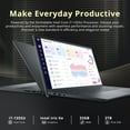 thumbnail image 2 of Dell Inspiron 3530 15.6" FHD Touchscreen Laptop, Intel i7-1355U, 32GB RAM, 2TB PCIe SSD, Intel Iris Xe Graphics, Numeric Keypad, Wi-Fi 6, HD Webcam, Windows 11 Home, Black, 2 of 9