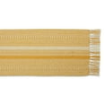 thumbnail image 2 of Contemporary Home Living Braided Stripes Kitchen Table Runner with Tassels - 108" - Honey Gold and, 2 of 3