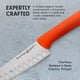 thumbnail image 5 of Cuchillo Santoku Messermeister Petite Messer de 5 pulgadas, naranja, 5 of 6