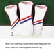 thumbnail image 2 of Soidarity 3 piezas de funda para cabeza de palo de Golf, Protector de práctica impermeable de cuero, funda de repuesto extraíble y reutilizable para la Golf Blanco Soidarity  OD028135-01, 2 of 6