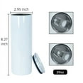 thumbnail image 5 of AGH 25 Pack Sublimation Tumbler Blanks with Lid and Straw,20 OZ Straight Stainless Steel Skinny Straight Sublimation Tumbler Cups, DIY Gift, 5 of 5