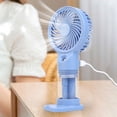 thumbnail image 6 of ZOURIH Handheld Misting Fan Portable, Small Personal Hand Held Rechargeable Mist Fan Water Spray,Operated Hand Mister Fans 3-Speed, 4-15 Hrs Runtime for Travel Home Office Available variety colors, 6 of 9