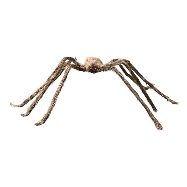 TopLLC Décorations d'Halloween, Décor d'Automne, Cadeaux d'Halloween Araignée Colorée Grande Araignée Cour Extérieure Maison Hantée Décoration de Chambre Accessoires Jouet Farce Grande Araignée