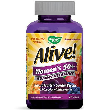 Nature's Way Vivant! Femmes 50+ Gummy Vitamines, 75 Ct
