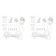 thumbnail image 1 of 2X Kit de Accesorios para Persianas Enrollables, Soportes para Persianas Enrollables con Cadena de Cuentas, 1 of 5