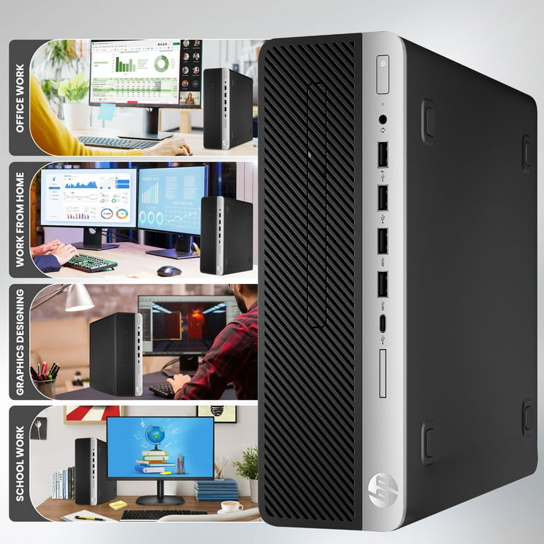 Restored HP ProDesk G5 SFF Desktop PC Intel Octa Core i7-9700 32GB Ram 2TB SSD Built-in Wi-Fi Bto Keyboard & Mouse, Windows 11 Pro (Refurbished) Restored HP ProDesk G5 SFF Desktop PC Intel Octa Core i7-9700 32GB Ram 2TB SSD Built-in Wi-Fi Bto Keyboard & Mouse, Windows 11 Pro (Refurbished)