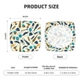 thumbnail image 5 of Honeii Fathers day Print Square Cushion Cover with Elastic Band & Ties,Sofa Cushion Covers,Furniture Protector for Living Room,Washable Sofa Seat Slipcover-Two Pieces, 5 of 7