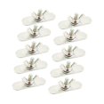 thumbnail image 4 of 10 tornillos con forma de mariposa para kit de sellado de ventanas de aire acondicionado, tornillos y tuercas de ajuste, reemplazo de sellos, kit de, 4 of 8