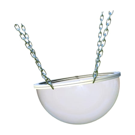 Bird Hanging Nest Swing Toy Decoration Easy Installation with Included Chain for Balcony Yard and Garden