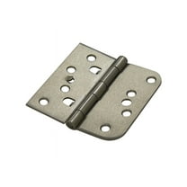 Deltana S44058TT15A-L/H 4" x 4" x 5/8" x SQ Hinge in Antique Nickel