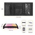 thumbnail image 6 of Uourmeti Polyester Children's Wallet with Compact Slim Kids Trifold Wallet for School, Ice Cream Pattern Trifold Card Wallet, 6 of 6
