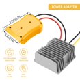 thumbnail image 2 of Battery Adapter Compatible with 20V Max Slider Lithium Battery 20V to 12V Step Down Battery Voltage Converter 180W Portable Buck Converter for Air Conditioner Fan Light, 2 of 8