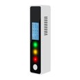 thumbnail image 1 of Professional Geiger Counter for Home Use - DY003 Radiation Detector with OLED Display, 180° Screen Rotation, High Sensitivity for X, γ, and β Rays, Built-in Lithium Battery, No WiFi, White & Black, 1 of 6