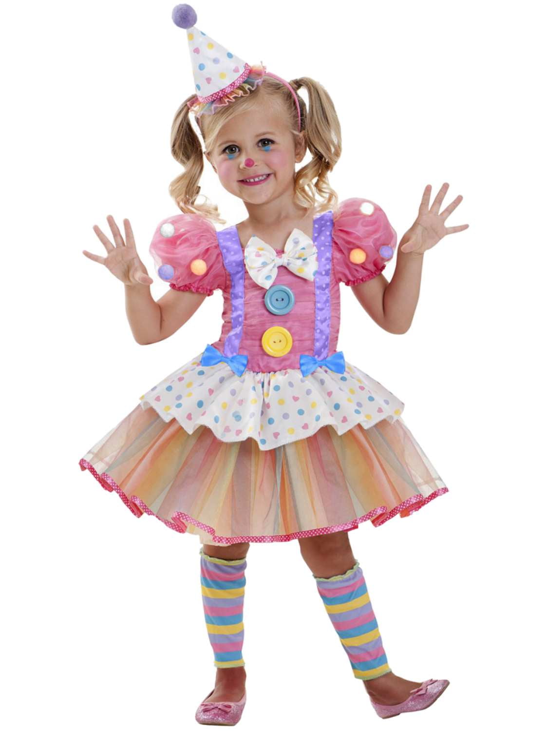 baby girl clown costume
