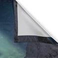 thumbnail image 3 of Ambesonne Aurora Kitchen Curtains, Snow Climber Print North Art, 55"x24", Dark Indigo and Almond Green, 3 of 3