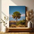 thumbnail image 6 of Tropical Palm Tree Coastal Landscape Canvas Print Wall Art for Living Room Bedroom Beach, 6 of 8