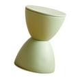 thumbnail image 1 of Taburete redondo Cambio de calzado Decoración de taburetes de calzado asiento múltiple Pequeño Fuera otomana para apartamento en casa de guardería Verde, 1 of 9