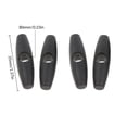 thumbnail image 4 of 4 Piezas De Camping Toldo Fly Roll Up Hebilla Tienda De Interior Duff Toggle Stopper, 4 of 9