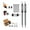 TUYA KIT B, variant on Automatic Door Opener Home Farm Cotta Swing Door For 16ft Length Or 600lb Door Opener Closer Linear Actuator ,Long Lasting