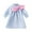 #421-Blue, variant on Little Girls Sweatshirts Cotton Long Sleeve Crewneck Pullover Toddler Kids Winter Warm Shirt Sweater Tops