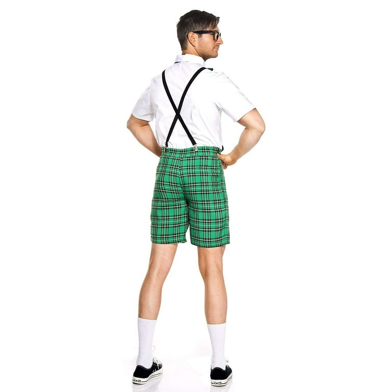 Music Legs Men's Classroom Nerd Costume, Men's Nerd Costume